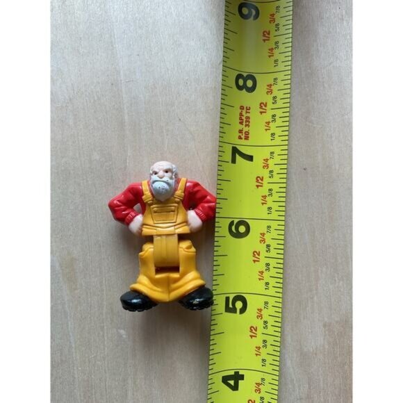 Fisher Price Geotrax Grumpy old Man Worker People Figurine Train Replacement - Picture 3 of 6